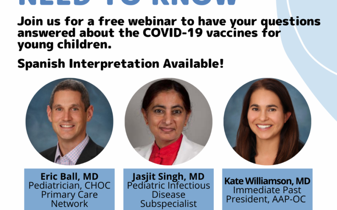 Webinar for parents on COVID-19 vaccines for kids six months and older