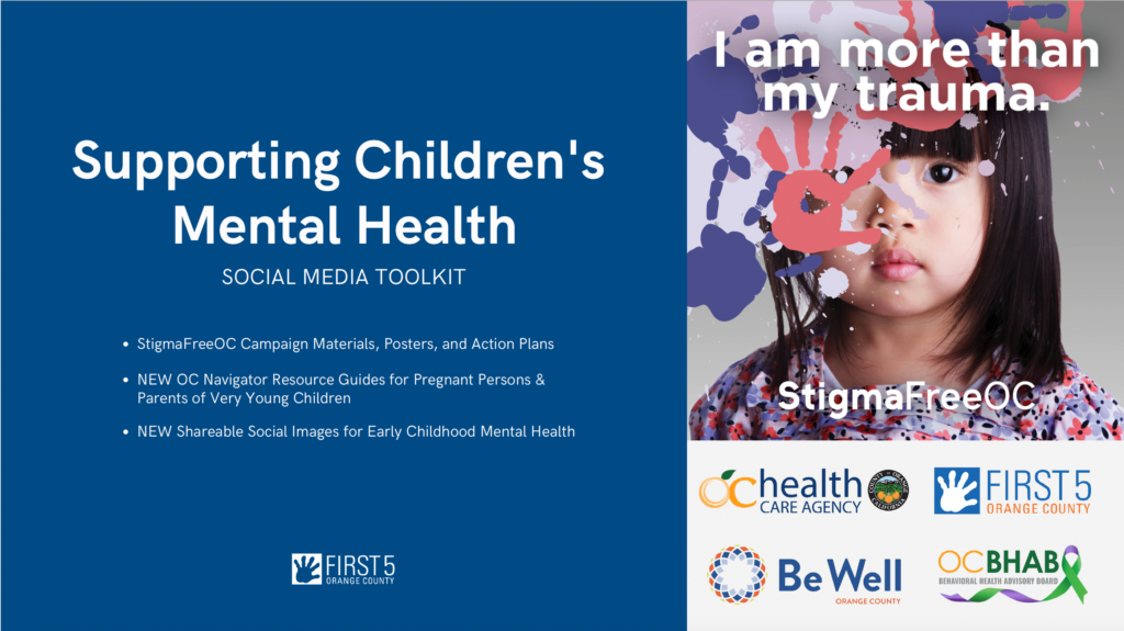 NEW! Social Media Toolkit to Support Children’s Mental Health - First 5 ...