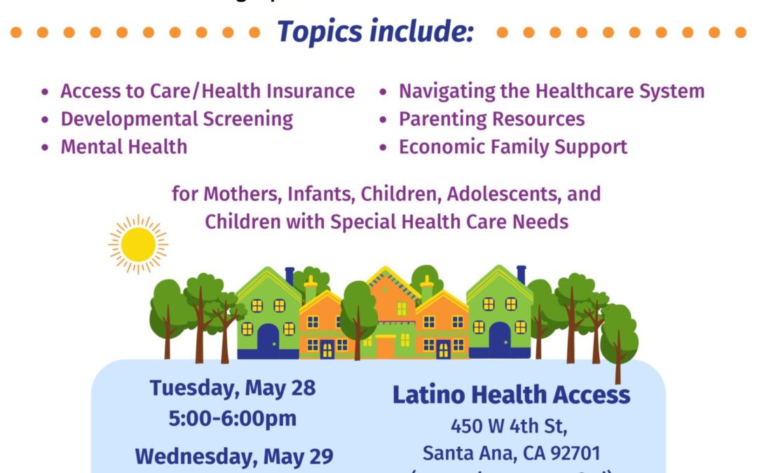 OC Health Care Agency to Hold Listening Forums on Health Needs on May 28 and 29