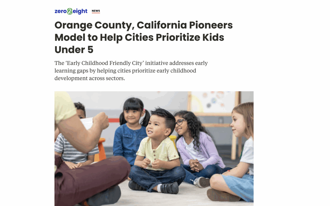 First 5 OC in the News: Zero 2 Eight