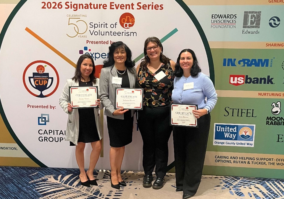 Spirit of Volunteer Award Recognition
